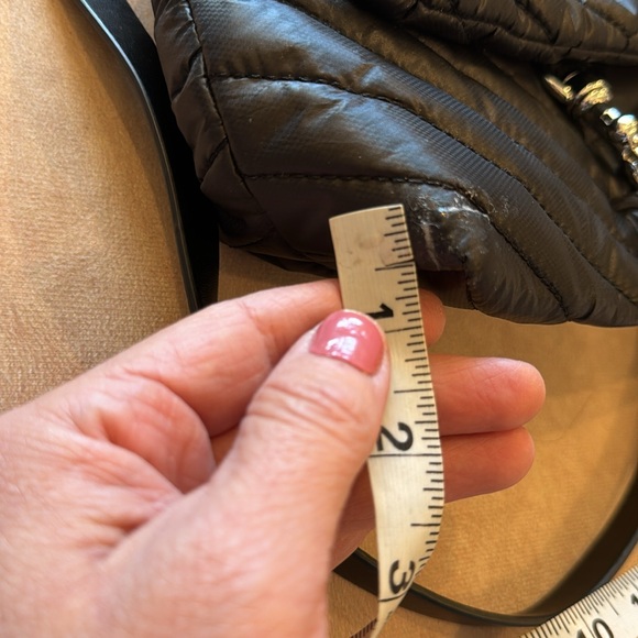 Rebecca Minkoff Edie Quilted Nylon Crossbody Bag • black - Picture 14 of 14